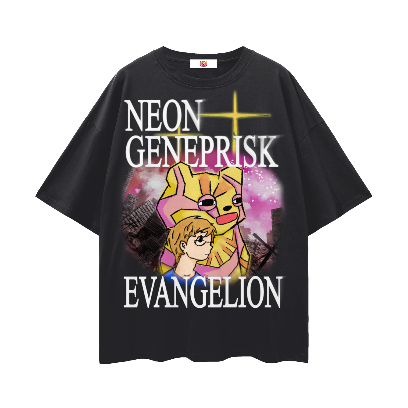 Neon GenePrisk Tee