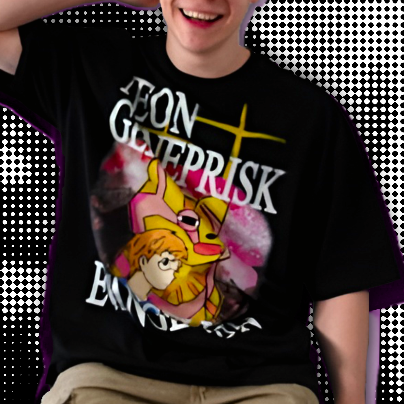 Neon GenePrisk Tee